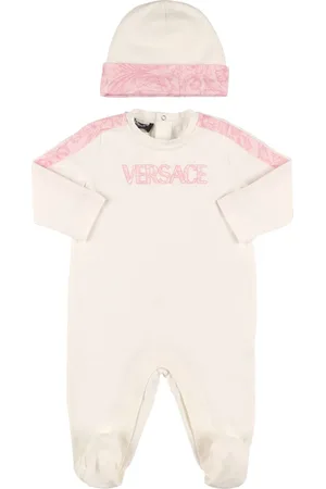 VERSACE Pelele Y Gorro De Algodón Jersey
