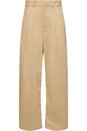 Isabel Marant Pantalones Anchos De Algodón