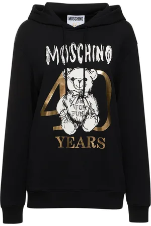 Moschino Sudadera De Algodón Jersey Con Logo