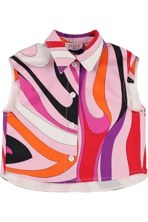 Puccini Top De Gabardina De Algodón Sin Mangas