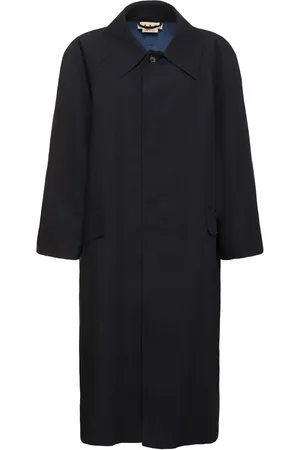 Marni Abrigo Trench De Algodón Hidrorepelente