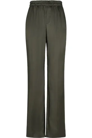 Saint Laurent Pantalones Jogging De Sarga