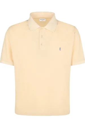Saint Laurent Polo De Algodón