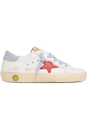 Golden Goose Sneakers Super-star De Piel Con Cordones