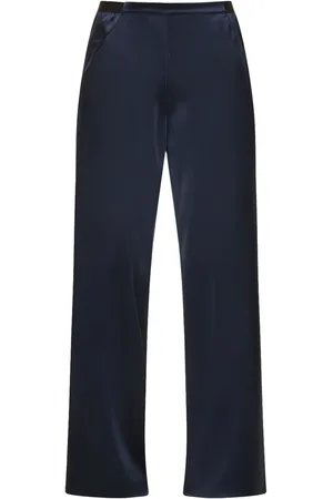 CHRISTOPHER ESBER Pantalones Anchos De Seda