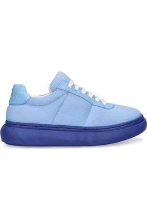 Marni Sneakers De Piel Y Algodón