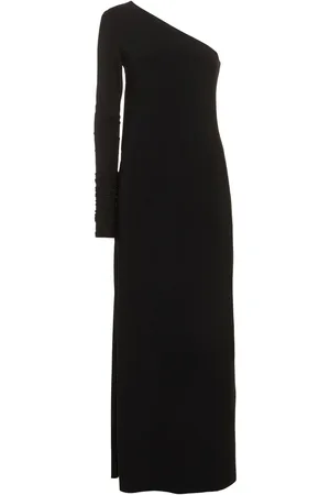 Sportmax Vestido Largo De Jersey Con Una Manga