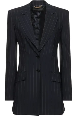 Alberta Ferretti Chaqueta Ajustada De Lana