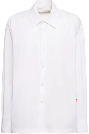 Alexander Wang Camisa De Algodón Con Logo