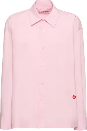 Alexander Wang Camisa De Algodón Con Logo