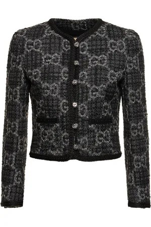 Gucci Chaqueta De Tweed De Lana