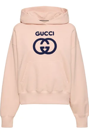 Gucci Sudadera De Algodón Jersey Con Bordado