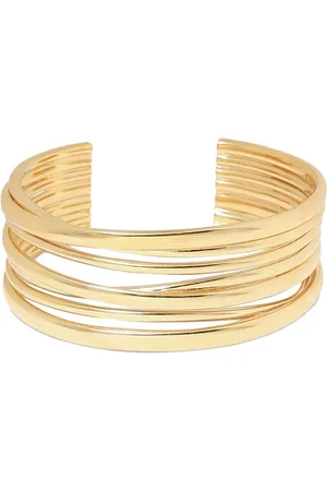 Saint Laurent Brazalete De Latón