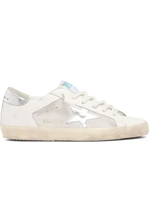 Golden Goose Sneakers Super-star De Ante Y Piel 20mm