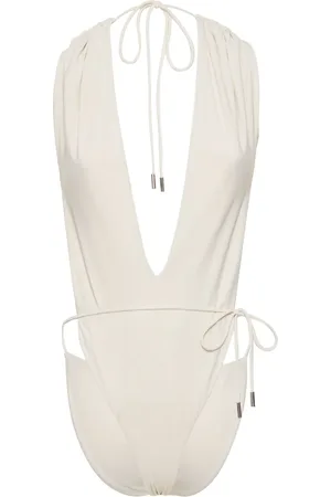 Saint Laurent Bañador Entero De Nylon