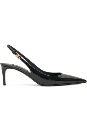 Dolce & Gabbana Zapatos De Tacón Destalonados De Charol 60mm