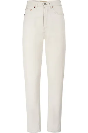 Saint Laurent Jeans De Denim De Algodón