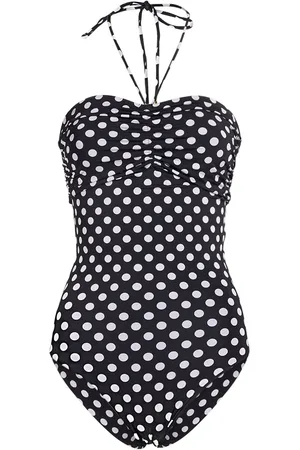 Saint Laurent Bañador Bustier De Jersey Stretch