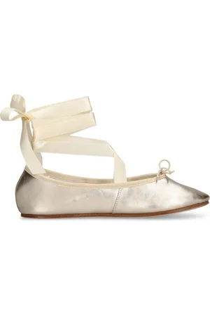 Repetto Bailarinas De Piel Laminada 10mm