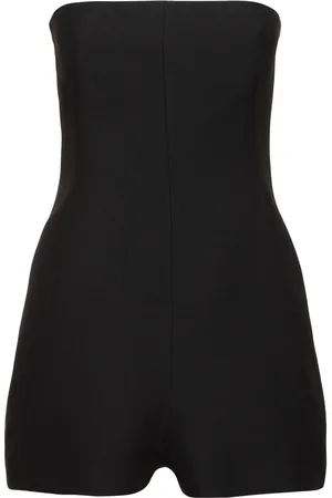 VALENTINO Mono De Crepé Sin Tirantes