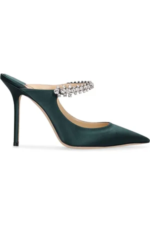 Jimmy Choo Zapatos De Tacón De Satén 100mm