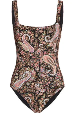 Etro Bañador Entero De Lycra Estampado