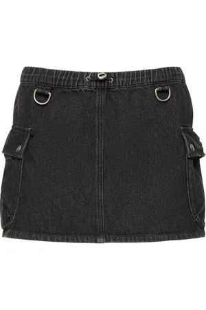 COPERNI Falda Cargo De Denim De Algodón