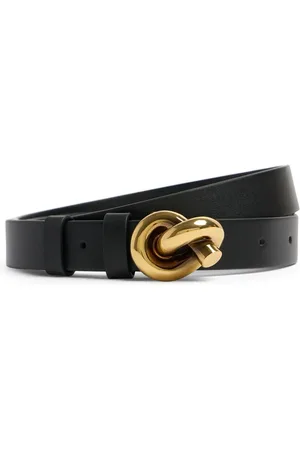 Bottega Veneta Cinturón De Piel 20mm