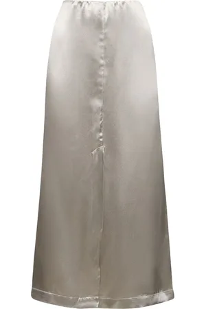 Loulou Studio Falda Midi De Seda