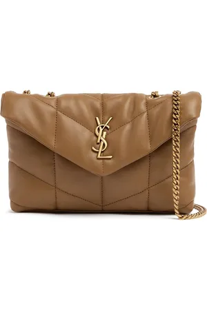 Saint Laurent Bolso Mini Toy Puffer De Piel
