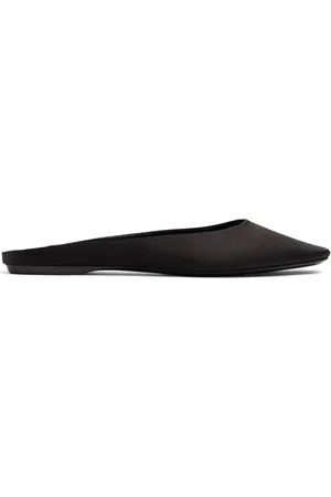 Saint Laurent Zapatos Planos De Satén 5mm