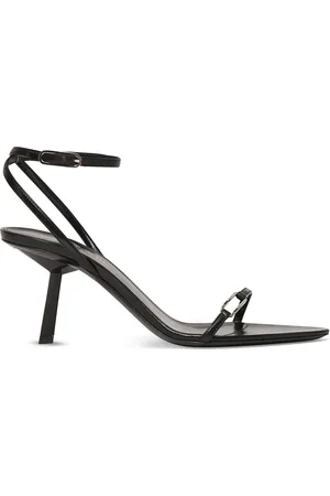 Saint Laurent Sandalias De Piel 75mm