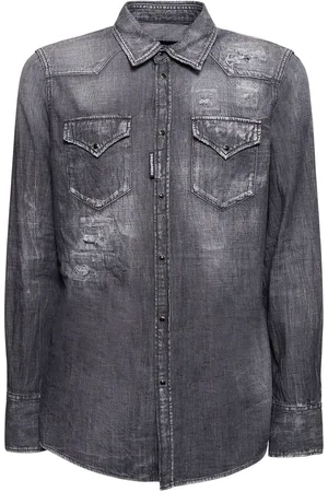 Dsquared2 Camisa Vaquera De Denim