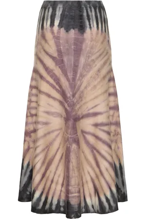 GABRIELA HEARST Falda Larga De Punto Tie Dye
