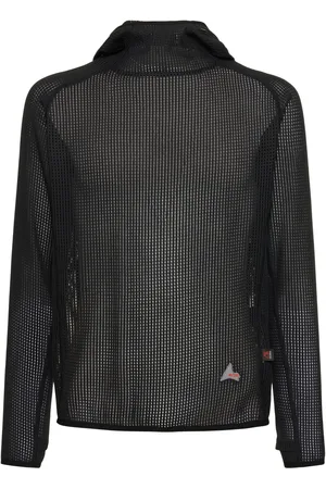 ROA Sudadera Con Capucha De Malla