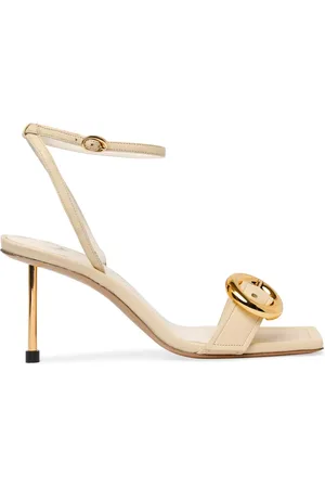 Jacquemus Sandalias De Piel 80mm