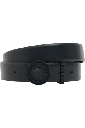 VERSACE Cinturón Medusa De Piel 30mm