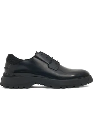 VERSACE Zapatos De Piel Con Cordones
