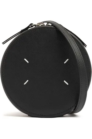 Maison Margiela Bolso Micro Circle De Piel Saffiano