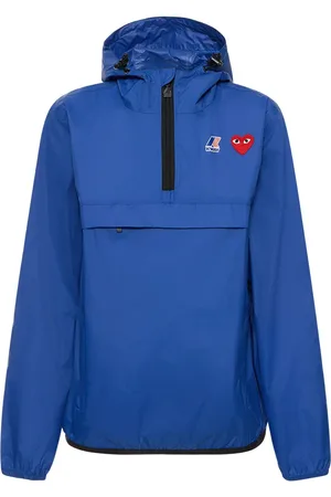 Comme des Garçons Chaqueta De Nylon Con Media Cremallera
