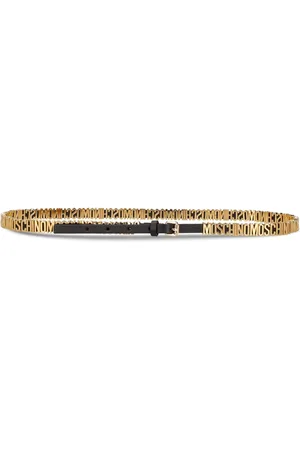 Moschino Cinturón De Piel