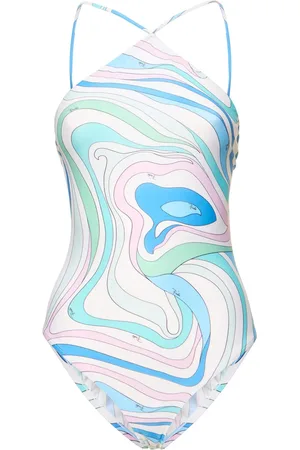 Puccini Bañador Entero De Lycra Brillante