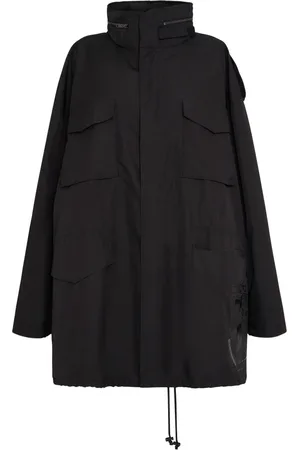Maison Margiela Abrigo Oversize Con Capucha Y Bolsillos