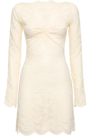 Paco rabanne Vestido Corto De Encaje