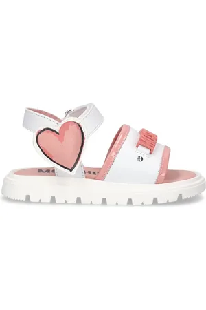 Moschino Sneakers De Piel Con Logo Y Correas