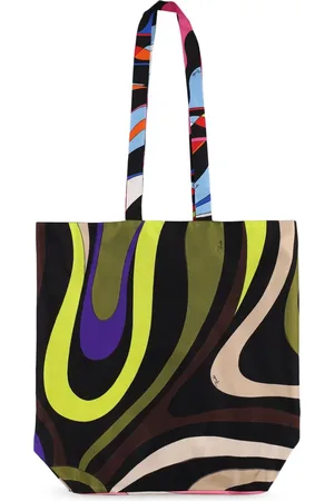 Puccini Bolso Tote De Seda Estampada