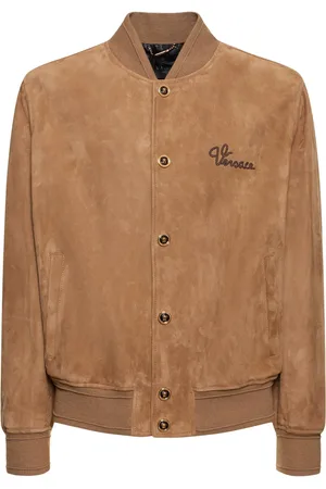 VERSACE Chaqueta De Ante