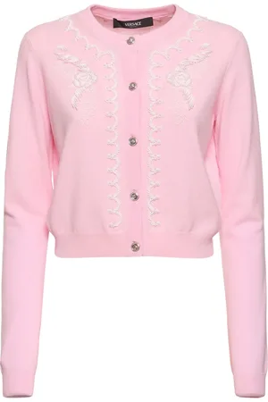 VERSACE Cárdigan De Punto Bordado