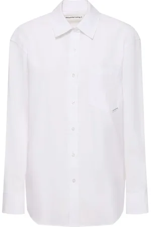 Alexander Wang Camisa Boyfriend Fit De Algodón