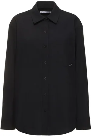 Alexander Wang Camisa Boyfriend Fit De Algodón